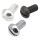 1/4-24 x 1/2" Round Head Screw WhPl