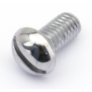 1/4-24 x 1/2" Round Head Screw Chrome