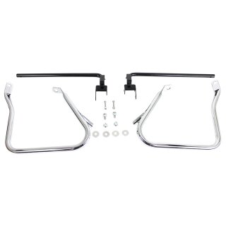 Saddlebag Guard Kit Chrome FLH/T14-Up