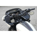 Clubstyle Riser Kit Height: 7", For 1 1/4" Handlebar, No Instrument Black Satin 1 1/4"