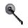 mo.view classic Mirror 150 mm Stem Length, standard Anodized Black