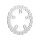 Front Touring Wave Design Brake Disc Stainless Steel 13" Front