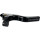 Performance 3-Finger Brake-and Clutch Lever Set Black Satin Hydraulic Clutch