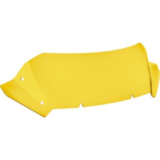 Replacement Windscreen for Helix Touring Models Sport; Length 205 mm x Width 645 mm Yellow