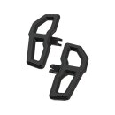 Mini Floorboard Footpeg Set Black Satin