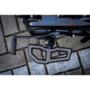 Mini Floorboard Footpeg Set Black Satin
