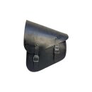 Leather Swing Arm Bag for Softails 5,5 Liter, Height:...
