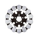 Skull Wave Floating Brake Disc Anodized Inner Steel...