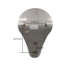 Titanium Solo Seat Shell Raw