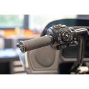Base Rubber Grips Black Ring Black 1" Throttle By Wire (Switch Housing Sensor)