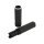 Base Rubber Grips Black Ring Black 1" Throttle By Wire (Switch Housing Sensor)