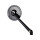 mo.view classic Mirror 180 mm Stem Length, flip Anodized Black