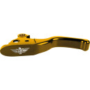 Performance 3-Finger Brake-and Clutch Lever Set Gold...