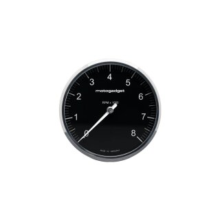 motoscope chronoclassic 2.0 Instrument Scale: 8.000 rpm; Aluminium Polished Bezel 80 mm