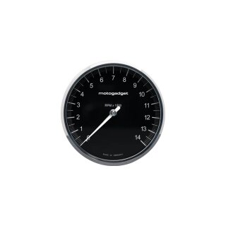 motoscope chronoclassic 2.0 Instrument Scale: 14.000 rpm; Aluminium Polished Bezel 80 mm