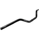 Performance Clubstyle Moto Mid Bar Aluminium Handlebar 3-Hole Black Satin 1" Throttle By Wire