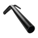Performance Clubstyle Moto Mid Bar Aluminium Handlebar 3-Hole Black Satin 1" Throttle By Wire