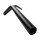 Performance Clubstyle Moto Mid Bar Aluminium Handlebar 3-Hole Black Satin 1" Throttle By Wire