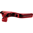 Performance 3-Finger Brake-and Clutch Lever Set Red Anodized Hydraulic Clutch
