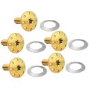 Titanium Floating Rotor Bolt Kit For Front Brake Discs Gold