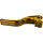 Performance 3-Finger Brake-and Clutch Lever Set Gold Anodized Cable Clutch