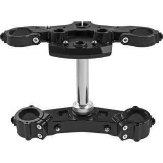 Shark 4° Triple Tree for Helix Touring Models For OE Inverted Fork Black Anodized