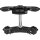 Shark 4° Triple Tree for Helix Touring Models For OE Inverted Fork Black Anodized