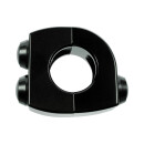 mo.switch Push-Button Clamp for 1" or 7/8" Handlebars 3 Black Button Gloss Black Anodized