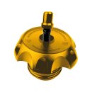 Performance Vented Gas Cap Gold Anodized