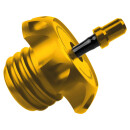 Performance Vented Gas Cap Gold Anodized