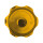 Performance Vented Gas Cap Gold Anodized