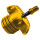 Performance Vented Gas Cap Gold Anodized