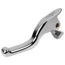 Performance 3-Finger Brake-and Clutch Lever Set Silver Anodized Cable Clutch