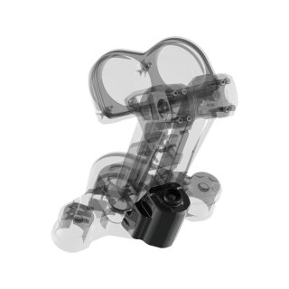 Club Style OE Ignition Switch and Steering Lock Cover Black Anodized