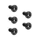 Titanium Rotor Bolt Kit For Front Brake Discs, Thread:...