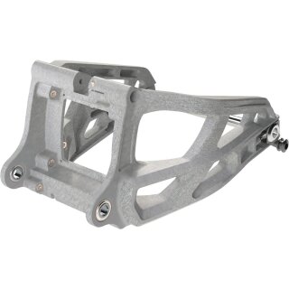 Pro Performance Swingarm Kit Wide Frame: For rear wheels up to 9.0 x 18 and 260mm tires Raw