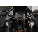 Club Style Pullback Riser and Performance 3 Triple Tree Kit, Digital Instrument 10" Height, 1 1/4" Clamp Diameter Black Anodized