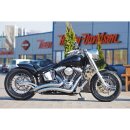 Rear Steel Fender for Twin Cam Softail (Narrow Frame) 200/18" Tire, With Taillight Raw