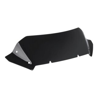 Replacement Windscreen for Helix Touring Models Sport; Length 205 mm x Width 645 mm Black