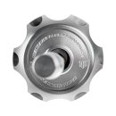 Performance Vented Gas Cap Silver Anodized