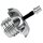 Performance Vented Gas Cap Silver Anodized
