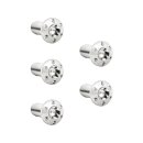 Titanium Rotor Bolt Kit For Front Brake Discs, Thread:...