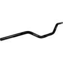 Performance Clubstyle Moto Mid Bar Aluminium Handlebar 3-Hole Black Satin 1" Throttle By Wire (Switch Housing Sensor)