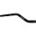 Performance Clubstyle Moto Mid Bar Aluminium Handlebar 3-Hole Black Satin 1" Throttle By Wire (Switch Housing Sensor)