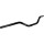 Performance Clubstyle Moto Mid Bar Aluminium Handlebar 3-Hole Black Satin 1" Throttle By Wire (Switch Housing Sensor)