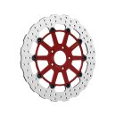 El Diabolo (Steve) Design Floating Brake Disc Red Inner...