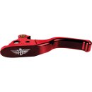 Performance 3-Finger Brake-and Clutch Lever Set Red...
