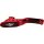 Performance 3-Finger Brake-and Clutch Lever Set Red Anodized Cable Clutch