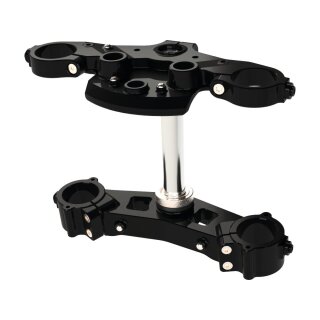 Shark 4° Triple Tree for Helix Touring Models For OE Telescopic Fork Black Anodized