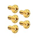 Titanium Rotor Bolt Kit For Rear Brake Discs, Thread:...